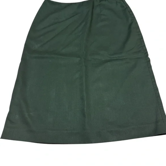 Banana Republic Skirt Womens 10 Black 100% Wool Lined VTG Y2K Pencil Mini Career - Picture 2 of 6